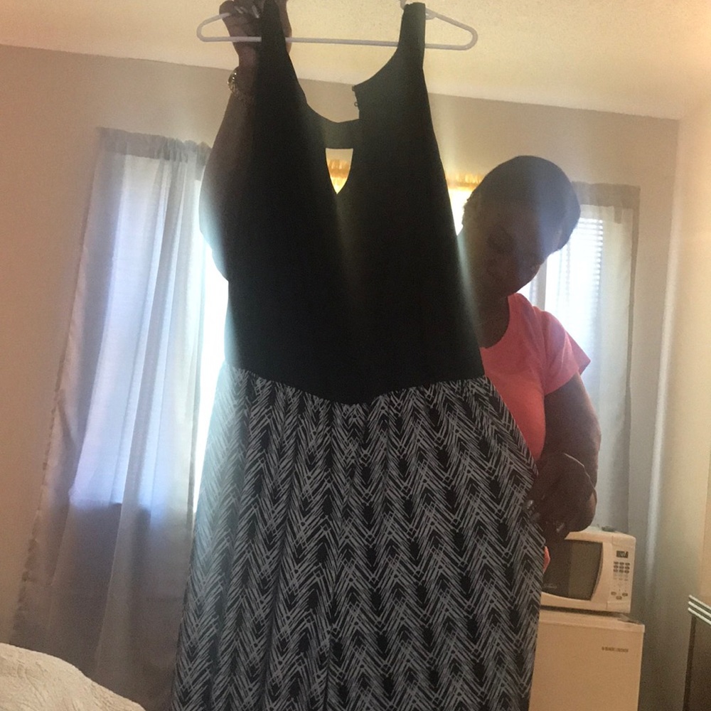 Black dress romper